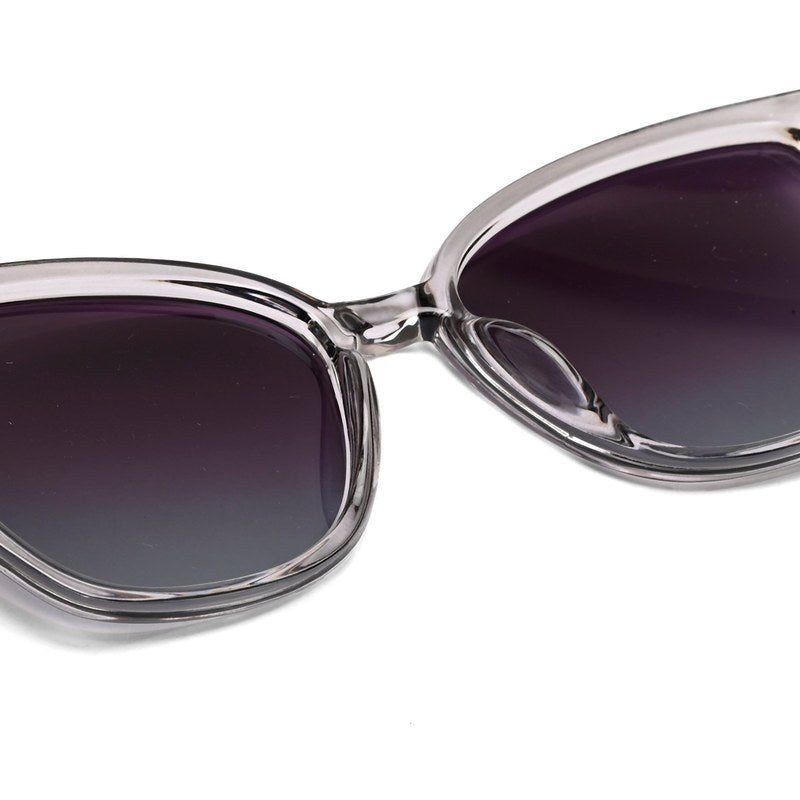 Cleanse | Gradient Purple Medium Full Rim Cateye Sunglasses for Women [UV-protected]