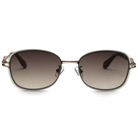Crypta Brown Medium Full Rim Oval Sunglasses for Women — Hashtag Eyewears
