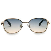 Crypta Cream Medium Full Rim Oval Sunglasses for Women — Hashtag Eyewears