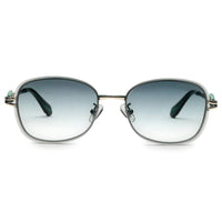 Crypta Green Medium Full Rim Oval Sunglasses for Women — Hashtag Eyewears