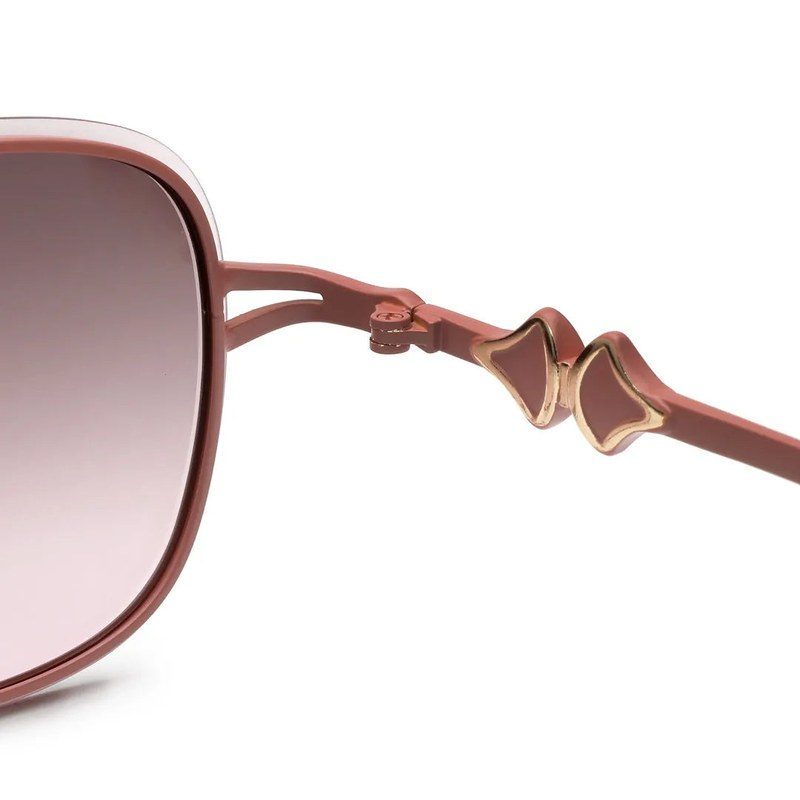 Crypta Pink Medium Full Rim Oval Sunglasses for Women — Hashtag Eyewears