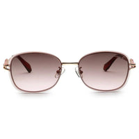Crypta Pink Medium Full Rim Oval Sunglasses for Women — Hashtag Eyewears