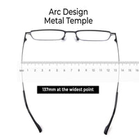 Crystar Black Medium Full Rim Rectangle Clip-on for Men & Women — Hashtag Eyewears