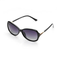 Crystara Black Large Full Rim Butterfly Sunglasses for Women — Hashtag Eyewears
