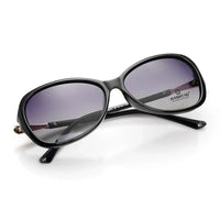 Crystara Black Large Full Rim Butterfly Sunglasses for Women — Hashtag Eyewears