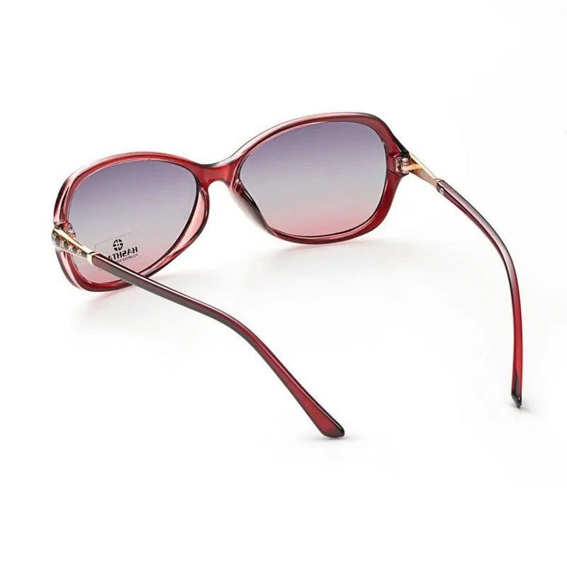 Crystara Brown Large Full Rim Butterfly Sunglasses for Women — Hashtag Eyewears