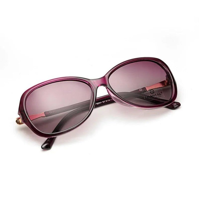 Crystara Purple Large Full Rim Butterfly Sunglasses for Women — Hashtag Eyewears
