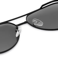 Crythra Black Large Full Rim Aviator Sunglasses for Men — Hashtag Eyewears
