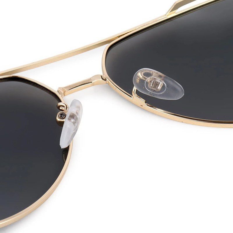 Crythra Grey Large Full Rim Aviator Sunglasses for Men — Hashtag Eyewears