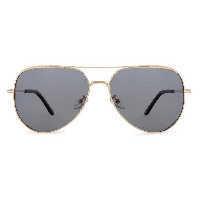 Crythra Grey Large Full Rim Aviator Sunglasses for Men — Hashtag Eyewears
