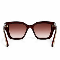 Gravon | Brown Large Full Rim Wayfarer Sunglasses for Women [UV-protected]