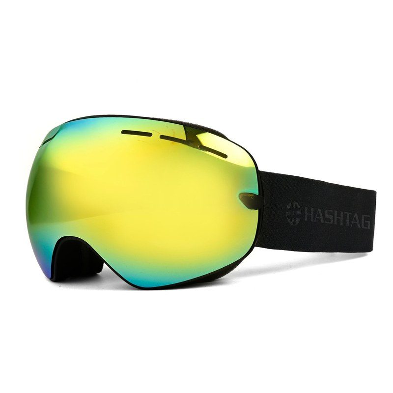 Turbo Black Large Full Rim Visor sports Sunglasses for Men & Women — Hashtag Eyewears