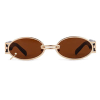 Darkion Brown Medium Full Rim Oval Sunglasses for Women — Hashtag Eyewears