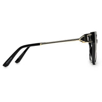 DayLight Transparent/Black Large Full Rim Square Sunglasses for Men & Women — Hashtag Eyewears