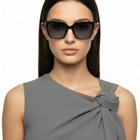 DayLight Transparent/Black Large Full Rim Square Sunglasses for Men & Women — Hashtag Eyewears