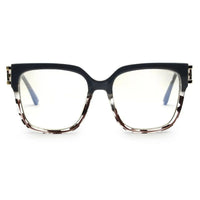 DayLight Transparent/Grey Large Full Rim Square Sunglasses for Men & Women — Hashtag Eyewears