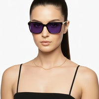 DayLight Transparent/Grey Large Full Rim Square Sunglasses for Men & Women — Hashtag Eyewears