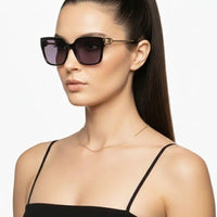DayLight Transparent/Grey Large Full Rim Square Sunglasses for Men & Women — Hashtag Eyewears