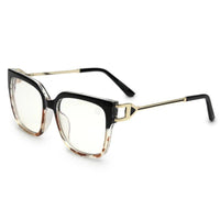 DayLight Transparent/Purple Large Full Rim Square Sunglasses for Men & Women — Hashtag Eyewears