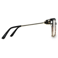 DayLight Transparent/Purple Large Full Rim Square Sunglasses for Men & Women — Hashtag Eyewears