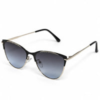 Hestara | Grey Medium Full Rim Cat eye Sunglasses for Women [UV-protected]
