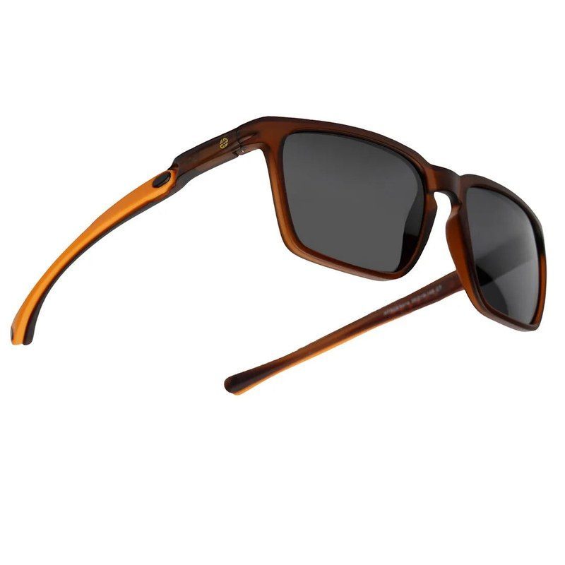 DragGo Brown Medium Full Rim Rectangle Sports Sunglasses for Men & Women — Hashtag Eyewears