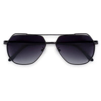 Drakara Grey Large Full Rim Hexagonal Sunglasses for Men — Hashtag Eyewears