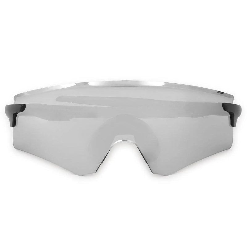 Drakion | Black/Blue Medium Rim Less Shield Sports Sunglasses for Men & Women [UV-protected]