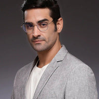 Dravon Golden & Black Medium Full Rim Hexagonal Computer Glasses for Men & Women — Hashtag Eyewears
