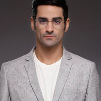 Dravon Golden & Black Medium Full Rim Hexagonal Computer Glasses for Men & Women — Hashtag Eyewears