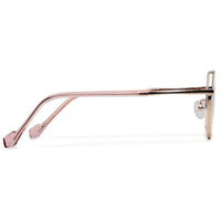 Dravon Golden Rose Medium Full Rim Hexagonal Computer Glasses for Men & Women — Hashtag Eyewears