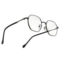 Dravon Grey Medium Full Rim Hexagonal Computer Glasses for Men & Women — Hashtag Eyewears