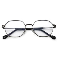 Dravon Grey Medium Full Rim Hexagonal Computer Glasses for Men & Women — Hashtag Eyewears
