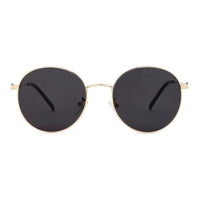 Dravyn Grey Medium Full Rim Round Sunglasses for Men & Women — Hashtag Eyewears