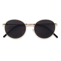 Dravyn Grey Medium Full Rim Round Sunglasses for Men & Women — Hashtag Eyewears