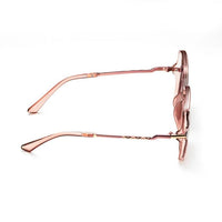 Driftis Pink Large Full Rim Heptagonal Sunglasses for Women — Hashtag Eyewears