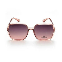 Driftis | Pink Large Full Rim Hexagonal Sunglasses for Women [Polarized]