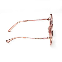 Driftis | Pink Large Full Rim Hexagonal Sunglasses for Women [Polarized]