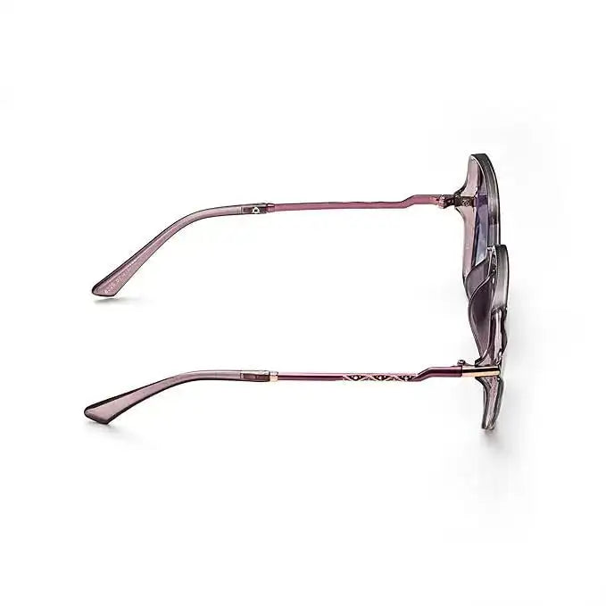 Driftis | purple Large Full Rim Hexagonal Sunglasses for Women [Polarized]