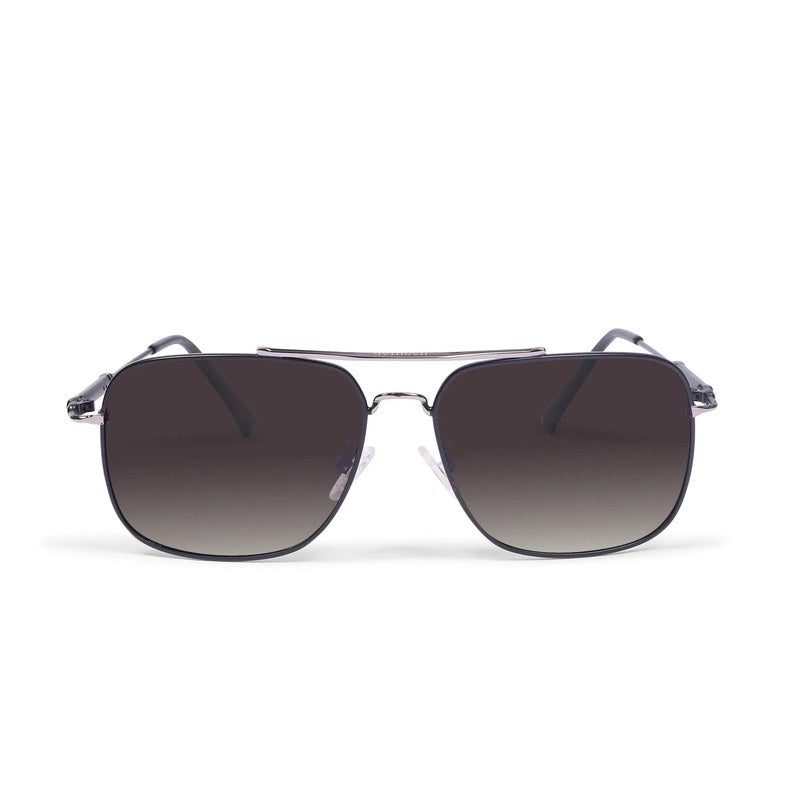 Unity Gradient Purple Brown Medium Full Rim Square Sunglasses for Men & Women — Hashtag Eyewears