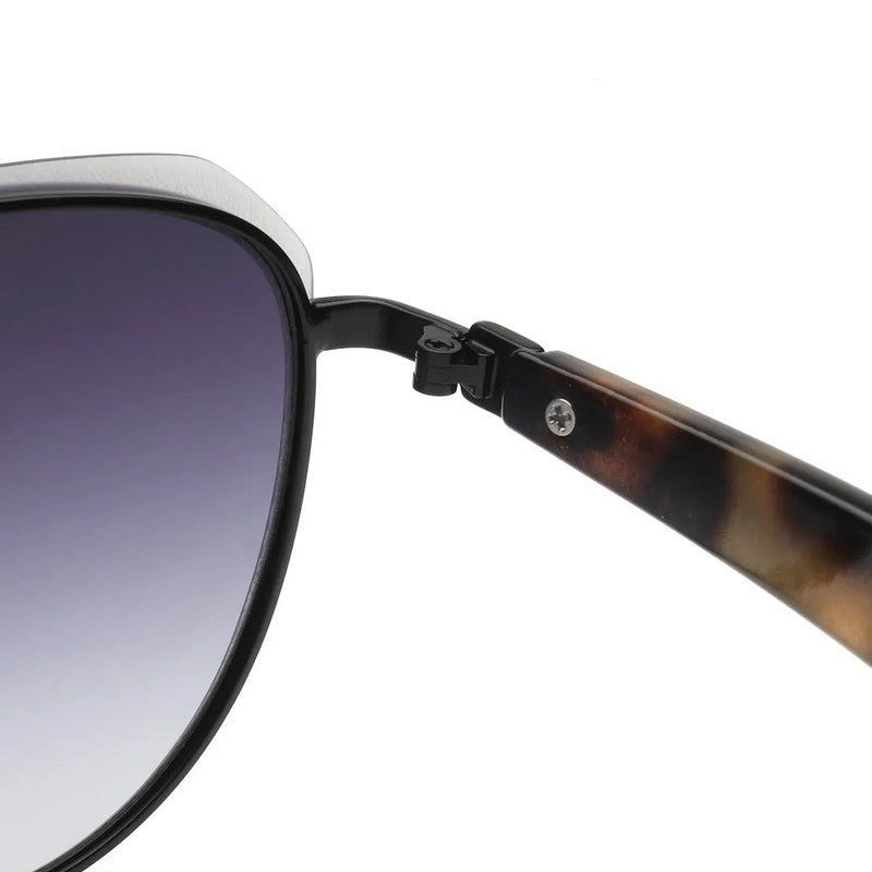 Eclipra Gradient Black Large Full Rim Oval Sunglasses for Women — Hashtag Eyewears