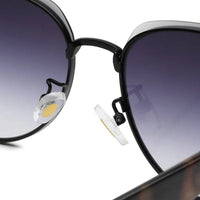 Eclipra Gradient Black Large Full Rim Oval Sunglasses for Women — Hashtag Eyewears