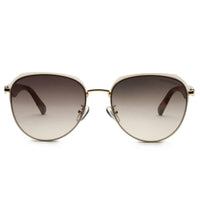 Eclipra Gradient Brown Large Full Rim Oval Sunglasses for Women — Hashtag Eyewears