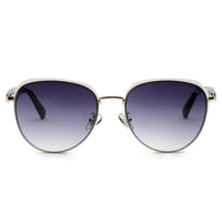 Eclipra Gradient Grey Large Full Rim Oval Sunglasses for Women — Hashtag Eyewears