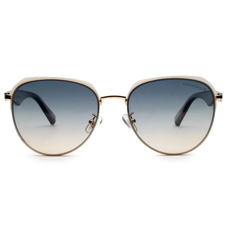 Eclipra Gradient Purple Large Full Rim Oval Sunglasses for Women — Hashtag Eyewears
