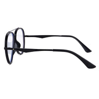 Eclipser Black Medium Full Rim Aviator Clip-on for Men & Women — Hashtag Eyewears