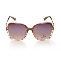 Eclipta Brown Oversized Full Rim Rectangle Sunglasses for Women — Hashtag Eyewears