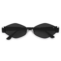 Ecliptor Black Medium Full Rim Diamond Sunglasses for Women — Hashtag Eyewears