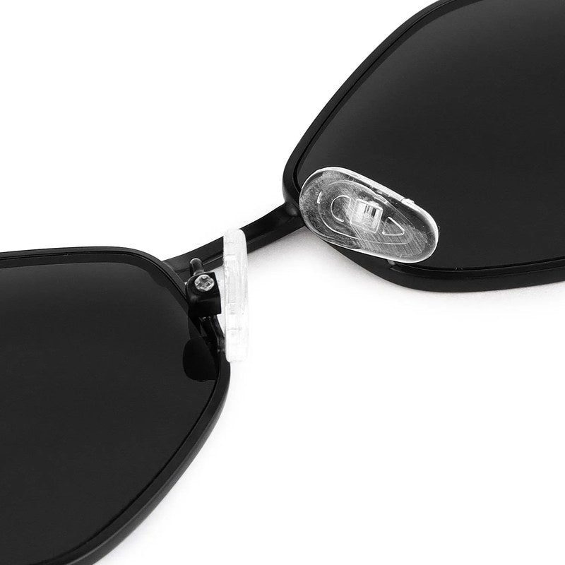 Ecliptor Black Medium Full Rim Diamond Sunglasses for Women — Hashtag Eyewears