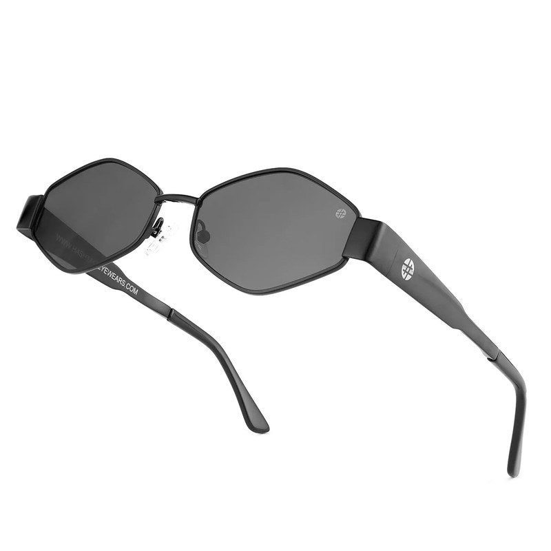 Ecliptor Black Medium Full Rim Diamond Sunglasses for Women — Hashtag Eyewears